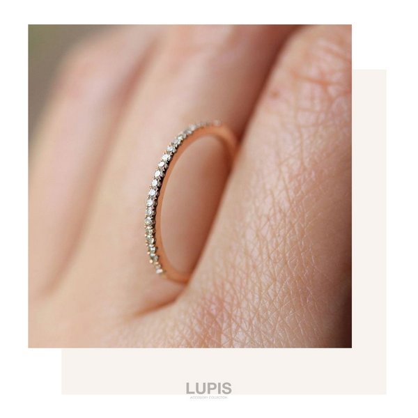 エレガントハーフエタニティリング - リング・指輪を激安で通販販売