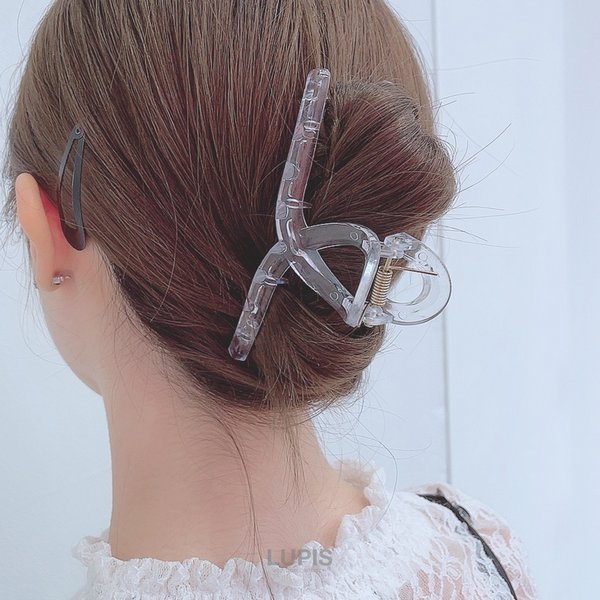 シンプルバンスヘアクリップ - ヘアアクセサリーを激安で通販販売