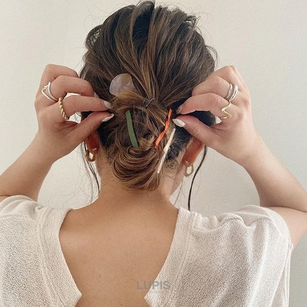 コレットマルーフ ヘアピン マットブラウン コレットマルーフ〜メタルシリーズ特集〜 | THE HAIR BAR TOKYO