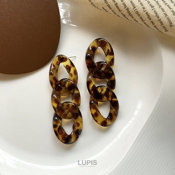 べっ甲チェーンピアス激安通販 - ピアスを激安で通販販売 | プチプラ