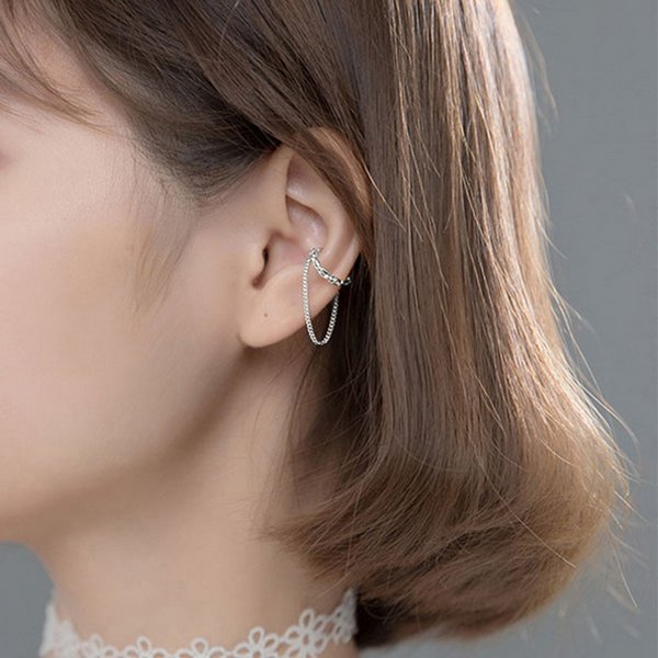 ロングチェーンイヤーカフ | 激安イヤリングの通販販売 - ルピス(LUPIS)