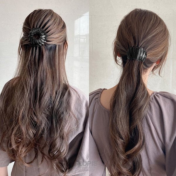 べっ甲ポニーリング - ヘアアクセサリーを激安で通販販売 | プチプラ  