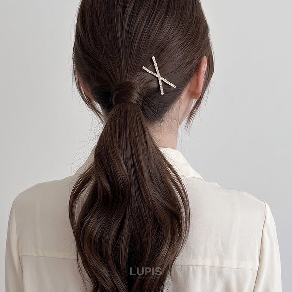 クロスラインヘアピン - ヘアアクセサリーを激安で通販販売 | プチプラ