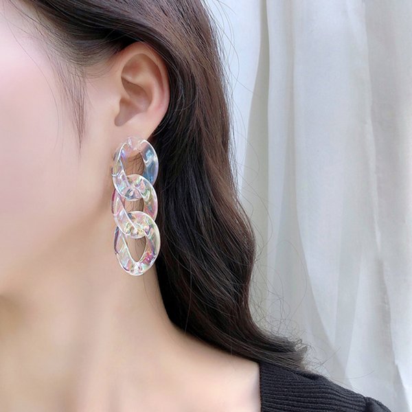 オーロラチェーンピアス - 激安ピアスの通販販売 | プチプラ