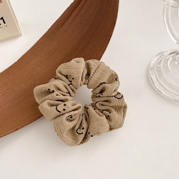 スマイルマークシュシュ - ヘアアクセサリーを激安で通販販売