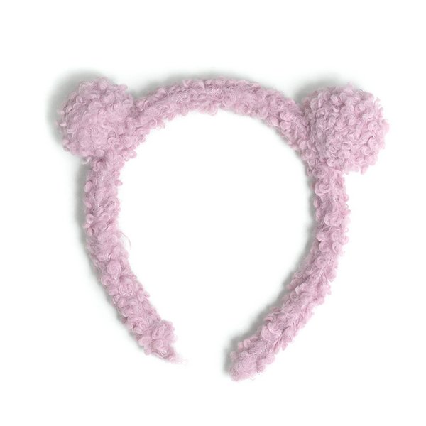 くま様　　litmus bluetiful milano カチューシャ クマミミボアカチューシャ - ヘアアクセサリーを激安で通販販売