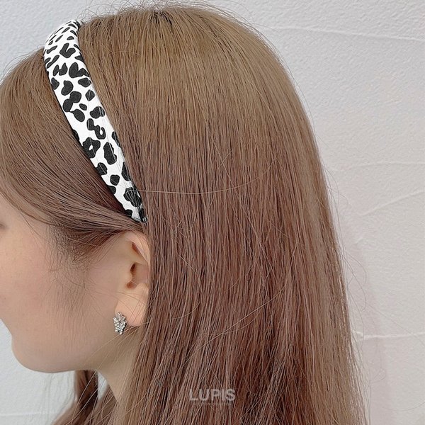 レオパード柄カチューシャ - ヘアアクセサリーを激安で通販販売