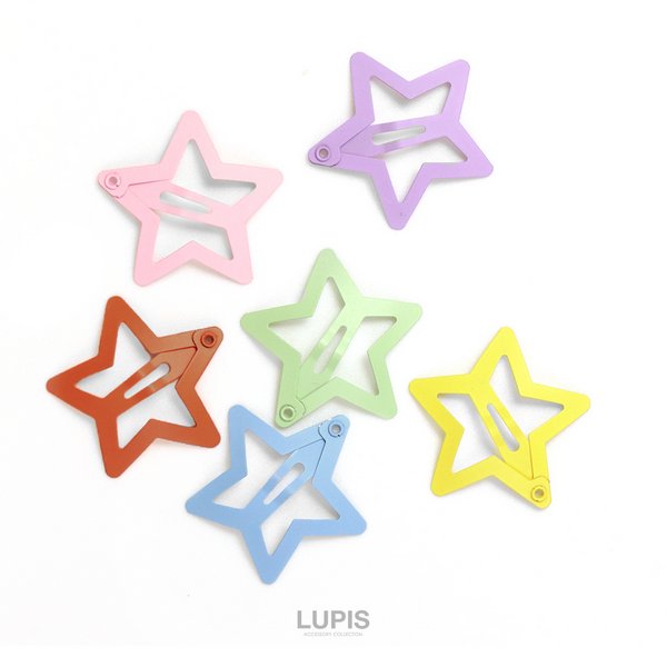 ハート×スターぱっちんヘアピンセット - ヘアアクセサリーを激安で通販