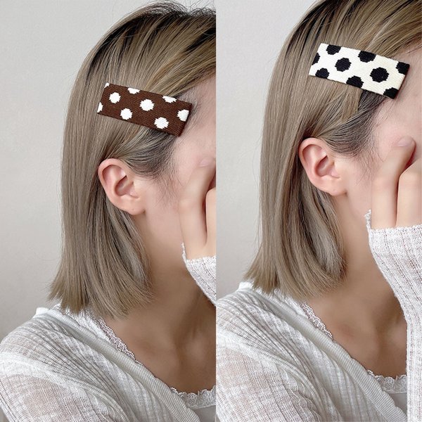 ❤︎ヘアピン❤︎ 2pcs SET】クッション ドット ヘアピン（ヘアピン）｜4INT