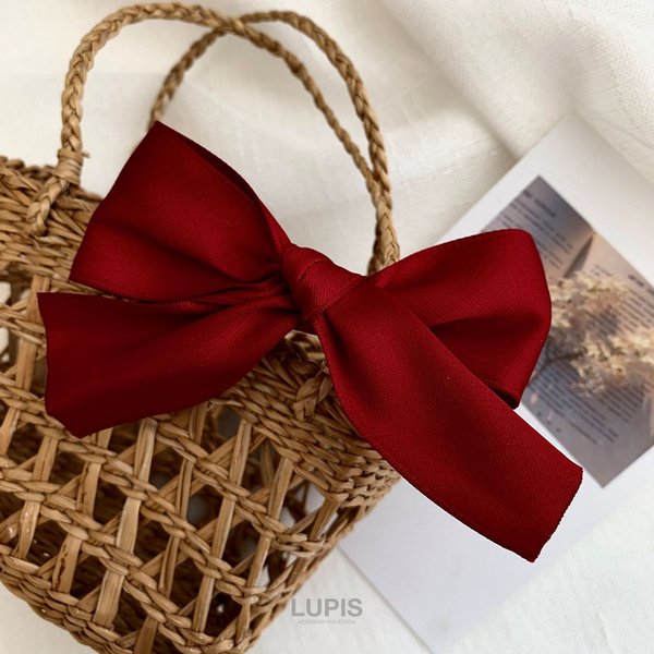 ミニリボンヘアクリップ - ヘアアクセサリーを激安で通販販売