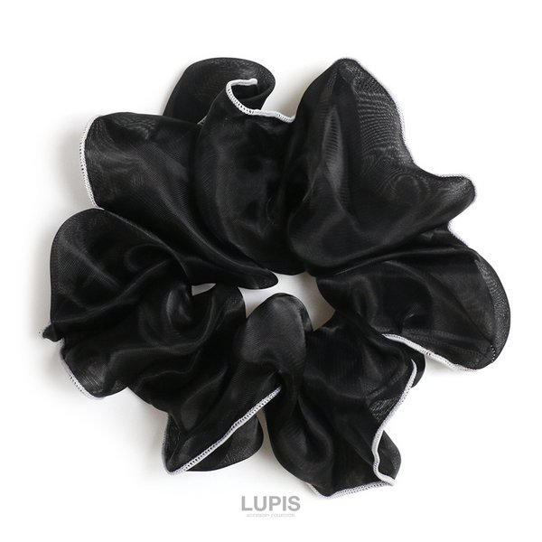 ボリュームパイピングシュシュ - ヘアアクセサリーを激安で通販販売