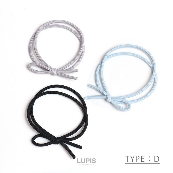 3カラー2連ヘアゴムセット-激安ヘアアクセサリーの通販販売-ルピス(LUPIS)