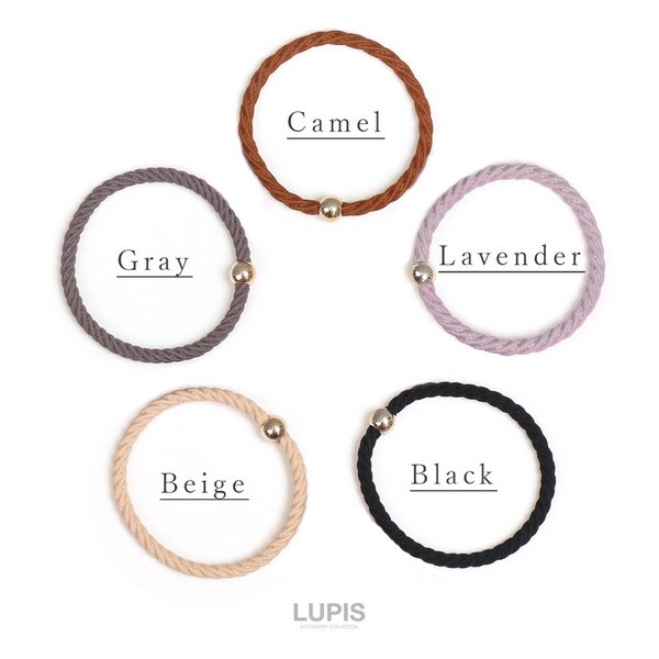 ニュアンスカラーツイストヘアゴム - ヘアアクセサリーを激安で通販