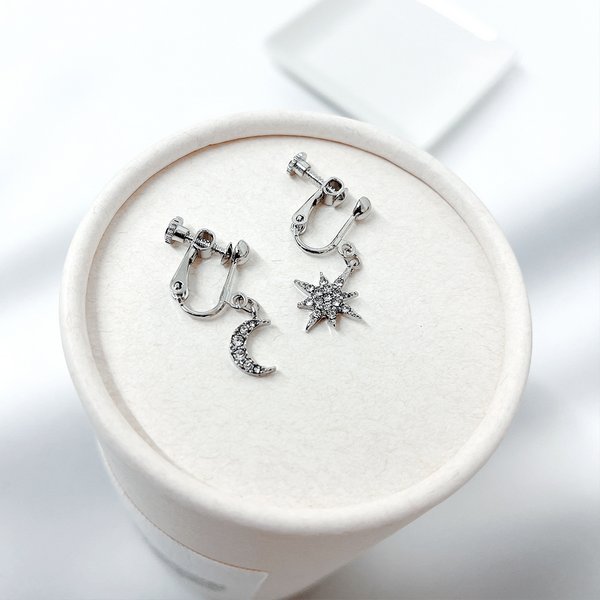 スター×ムーンイヤリング | 激安イヤリングの通販販売 - ルピス