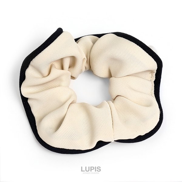 バイカラーパイピングシュシュ - ヘアアクセサリーを激安で通販販売