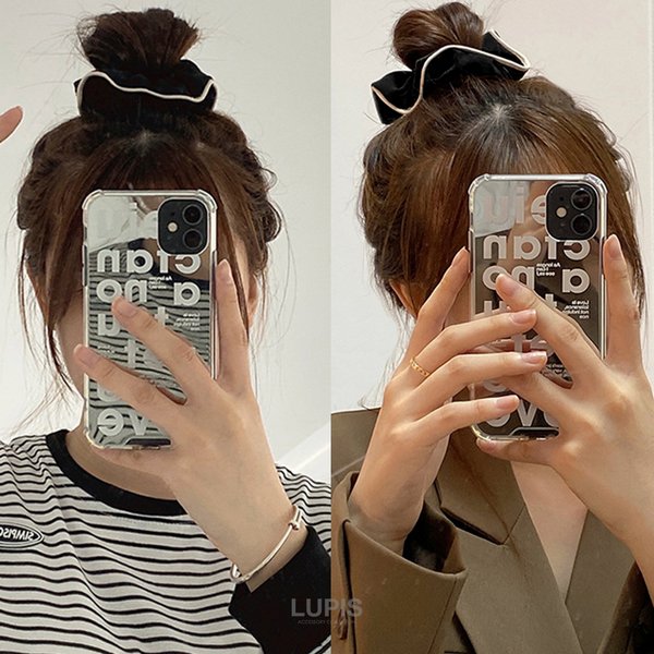 アクセサリー LULU バイカラーパイピングシュシュ - ヘアアクセサリーを激安で通販