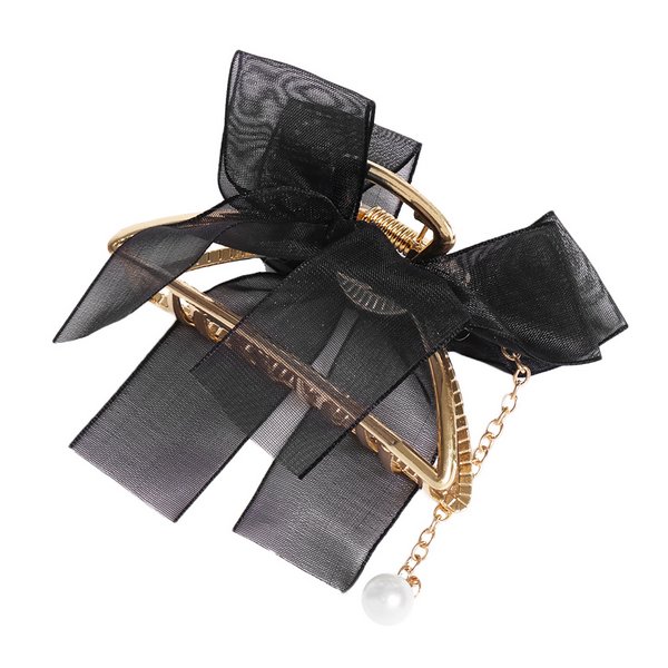 オーガンジーリボンバンスクリップ - ヘアアクセサリーを激安で通販