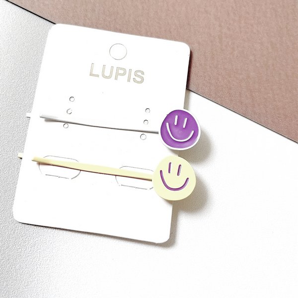 バイカラースマイルヘアピンセット - ヘアアクセサリーを激安で通販