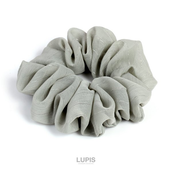 メタルラインシフォンシュシュ - ヘアアクセサリーを激安で通販販売