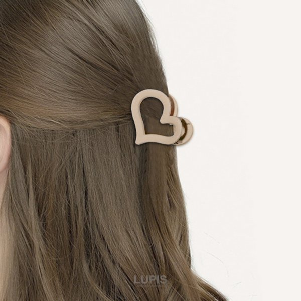 ハートフレームバンスクリップ - ヘアアクセサリーを激安で通販販売