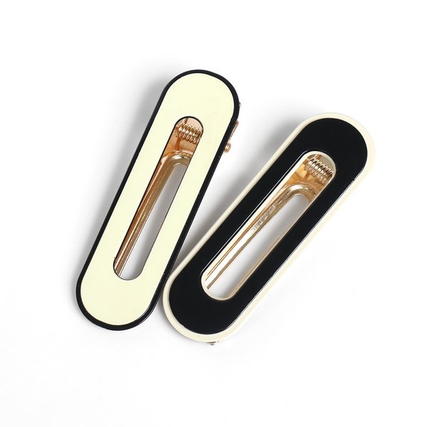 モノトーンヘアクリップ - ヘアアクセサリーを激安で通販販売
