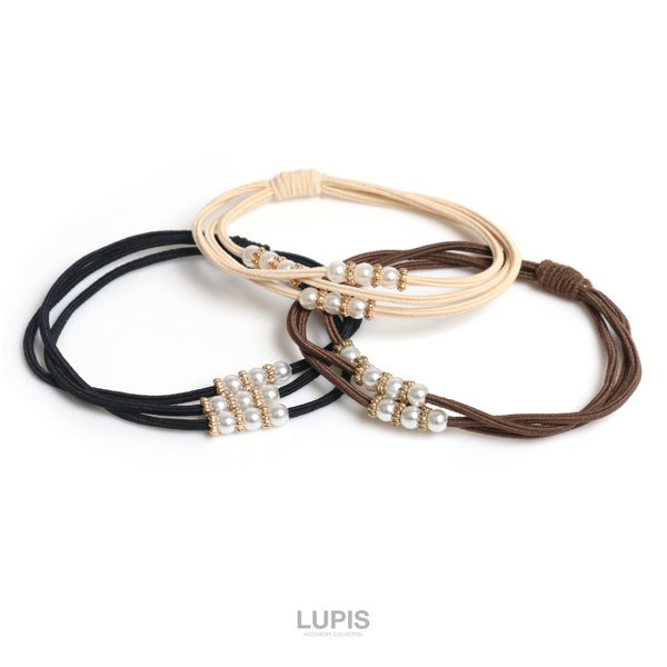 シンプルエレガントパールヘアゴム - ヘアアクセサリーを激安で通販