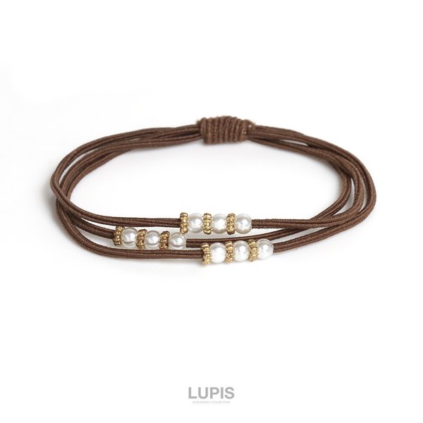 シンプルエレガントパールヘアゴム - ヘアアクセサリーを激安で通販