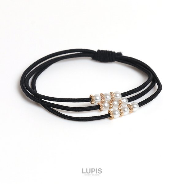 シンプルエレガントパールヘアゴム - ヘアアクセサリーを激安で通販