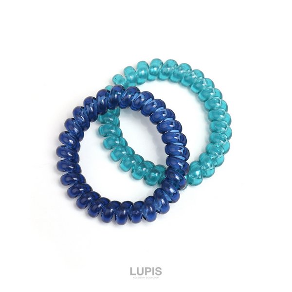 バイカラースプリングヘアゴムセット - ヘアアクセサリーを激安で通販