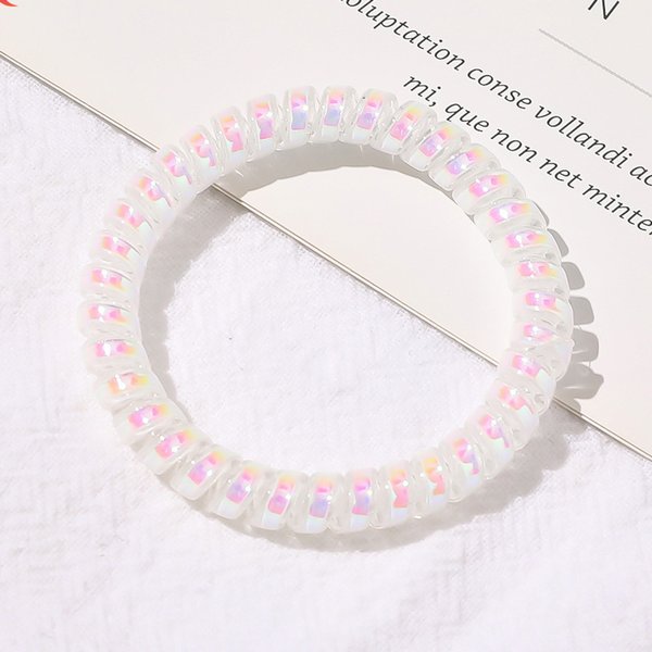 スリムオーロラスプリングヘアゴム - ヘアアクセサリーを激安で通販