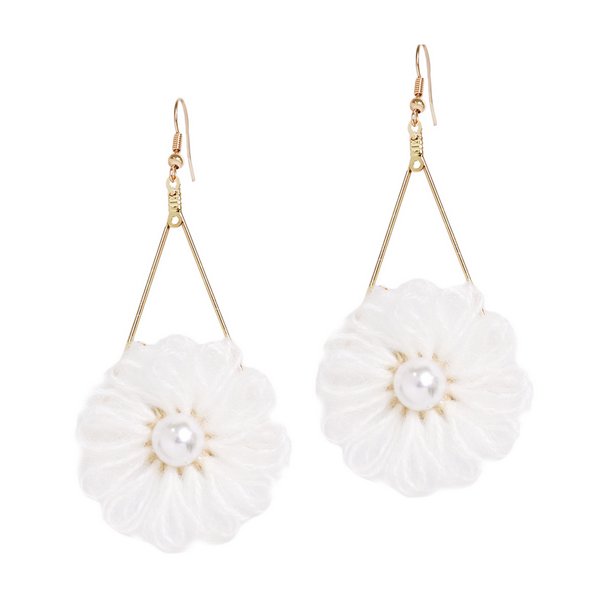 シフォンフラワーピアス | 激安ピアスの通販販売 - ルピス(LUPIS)