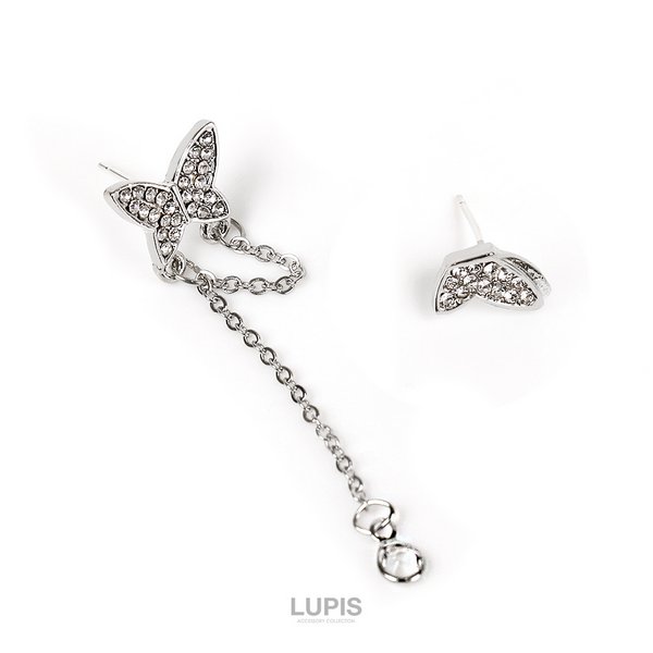 バタフライアシンメトリーピアス | 激安ピアスの通販販売