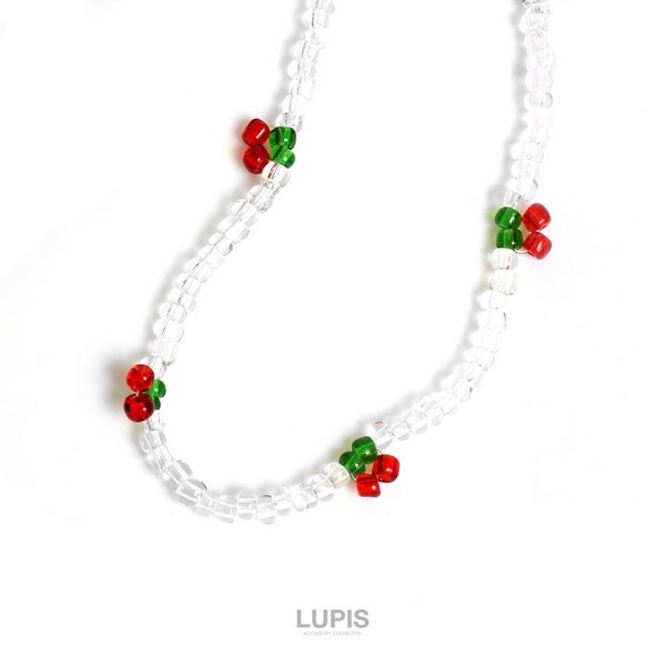 チェリービーズネックレス - ネックレスを激安で通販販売 | プチプラ