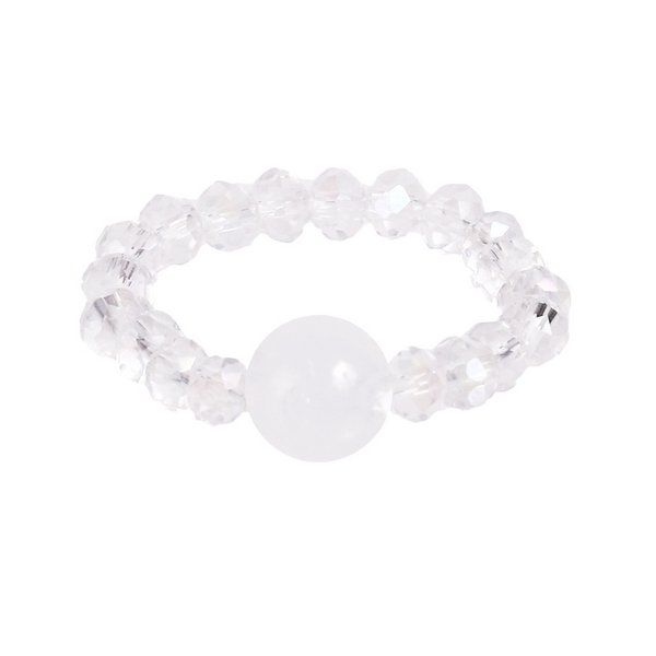 クリアビーズリング - リング（指輪）を激安で通販販売 | プチプラ