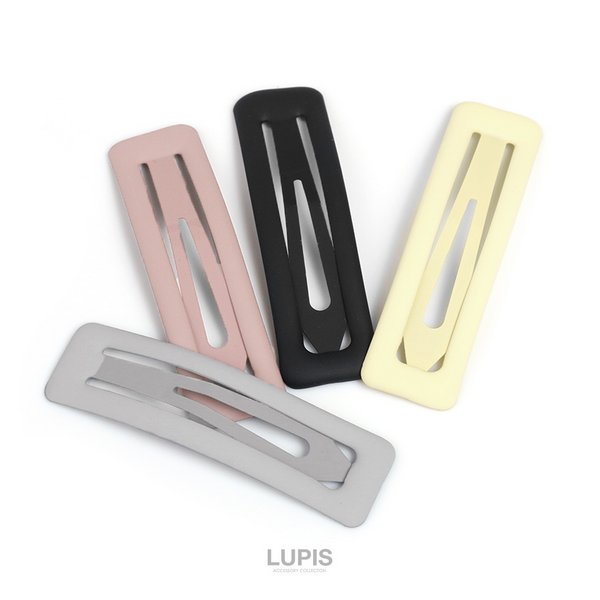 マットカラースクエアぱっちんヘアピン - ヘアアクセサリーを激安で