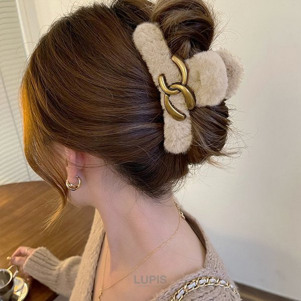 ハンドメイド　華やかアンティーク調ヘアクリップ♡ ハンドメイド 華やかアンティーク調ヘアクリップ♡