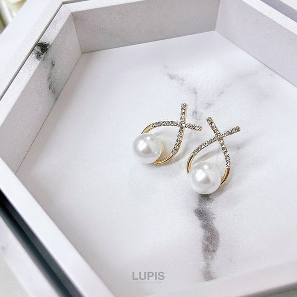 ループラインエレガントピアス -激安ピアスの通販販売-ルピス(LUPIS)