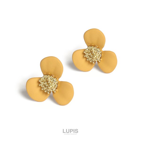 シンプルフラワーピアス -激安ピアスの通販販売-ルピス(LUPIS)