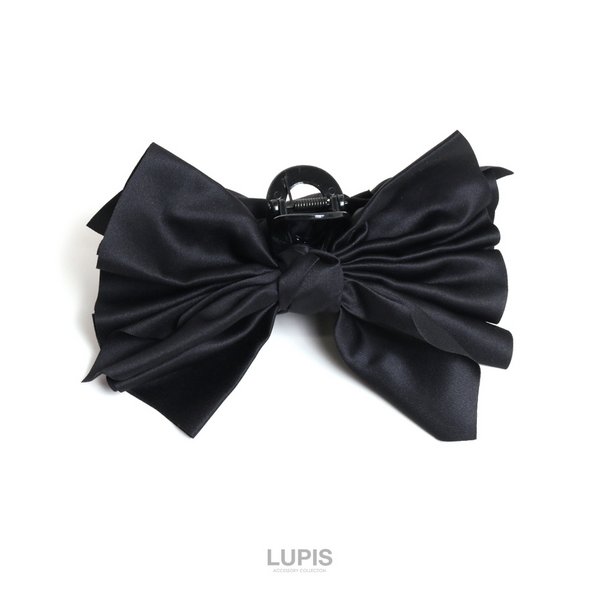 ルーシークリボン　額 BIGリボンバンスクリップ - ヘアアクセサリーを激安で通販販売