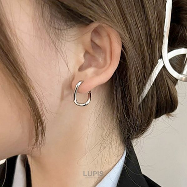 ひねりデザインフープピアス - ピアスを激安で通販販売 | プチプラ