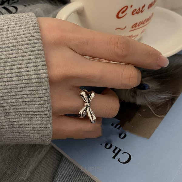 アンティークメタルリボンリング - リング・指輪を激安で通販販売