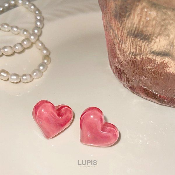 ドロップハートピアス - ピアスを激安で通販販売 | プチプラ