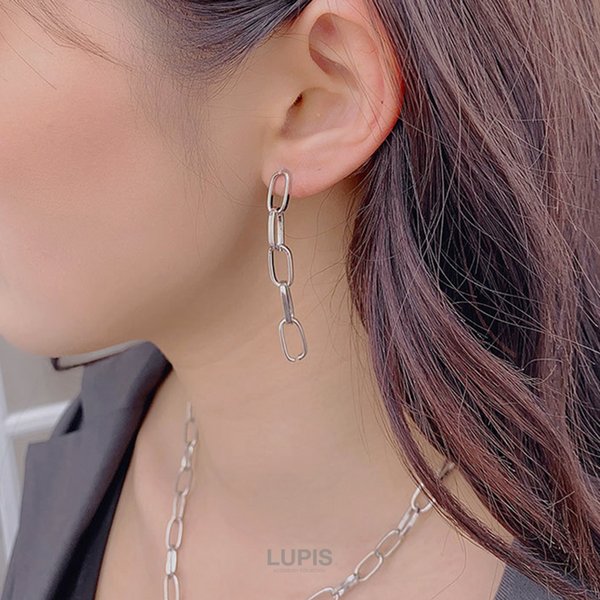 5連メタルチェーンピアス - ピアスを激安で通販販売 | プチプラ