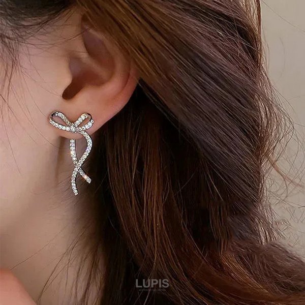 リボンバックキャッチピアス - ピアスを激安で通販販売 | プチプラ