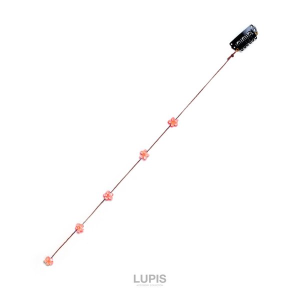 ワンタッチフラワーモチーフエクステンション - ヘアアクセサリーを