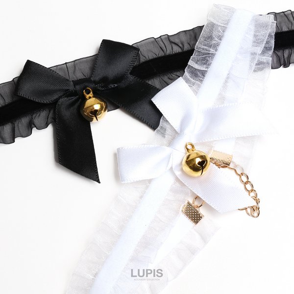 リボンベルチョーカーネックレス - ネックレスを激安で通販販売