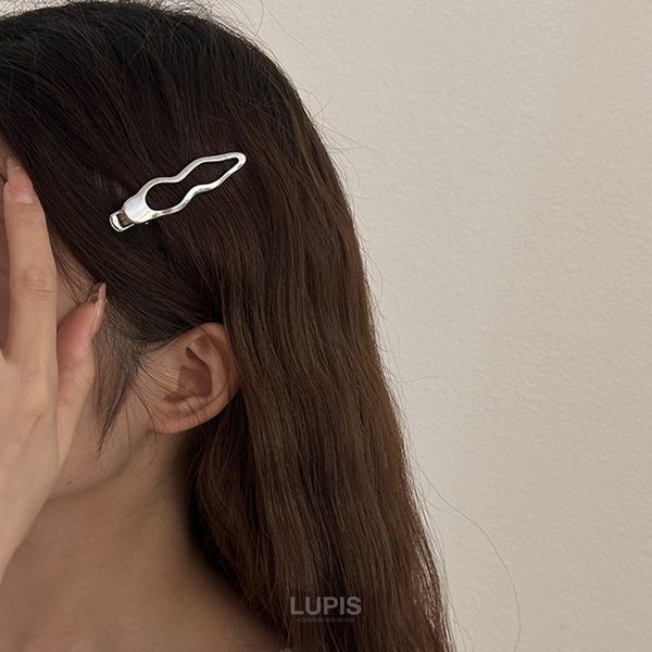 ニュアンスメタルヘアクリップ - ヘアアクセサリーを激安で通販販売