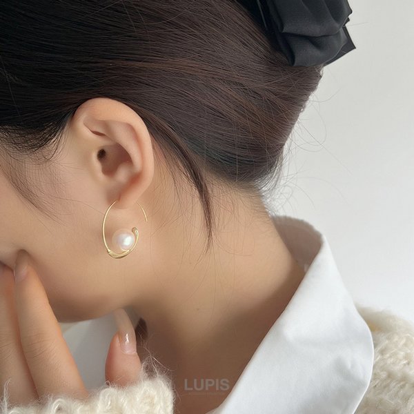 パールポイントフープピアス - ピアスを激安で通販販売