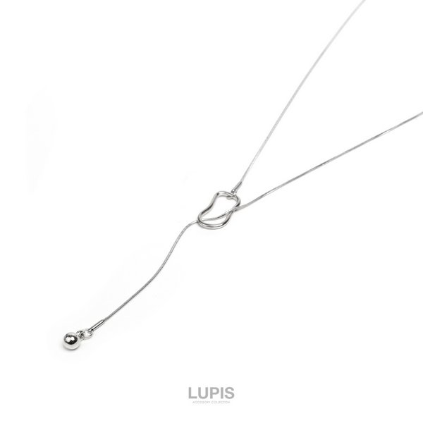 スネークチェーンラリエットネックレス - ネックレスを激安で通販販売