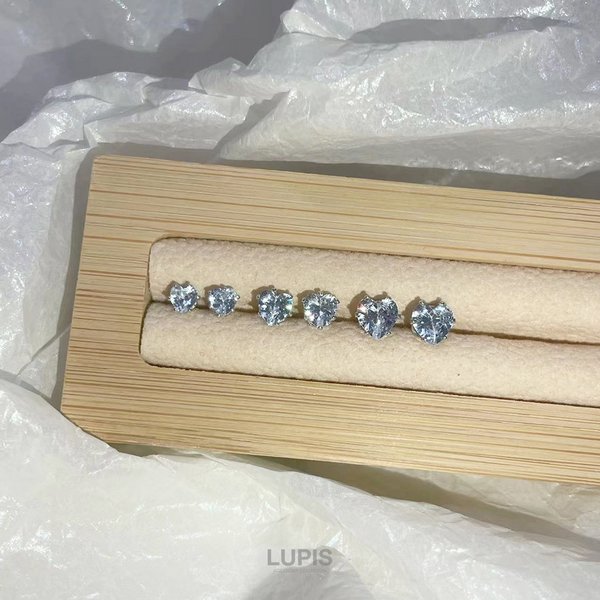 ハートジュエルピアスセット - ピアスを激安で通販販売 | プチプラ